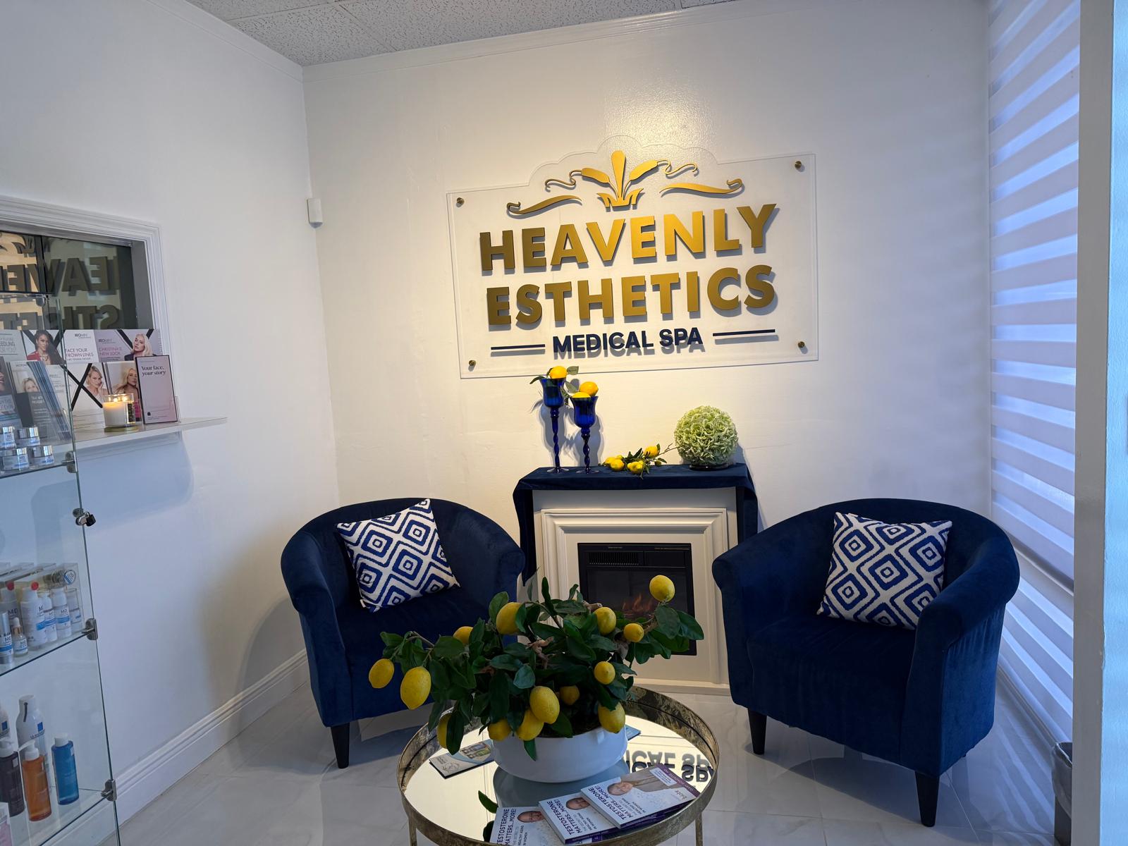 Reception waiting area